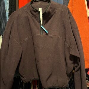 Lululemon tumbled fleece half-zip